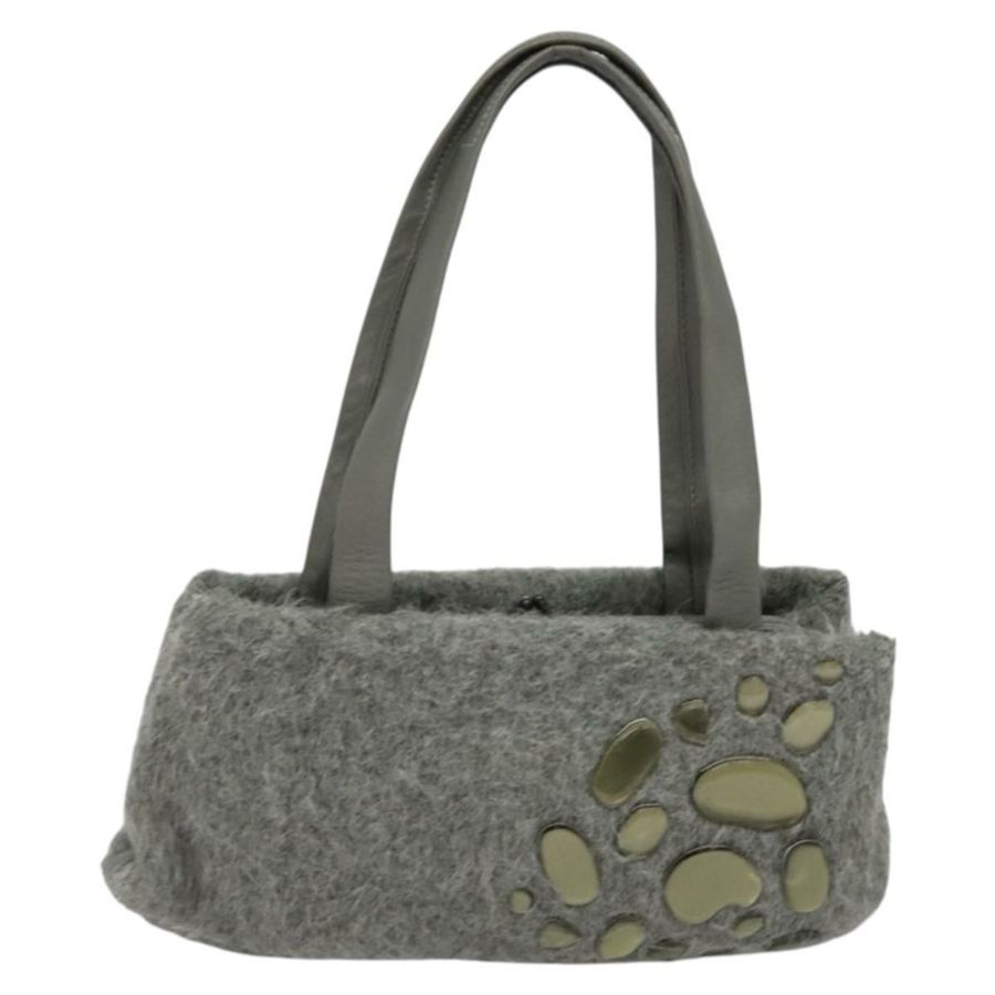【日本直送】BOTTEGA VENETA 手提包 皮革 灰色 正品 135568-12