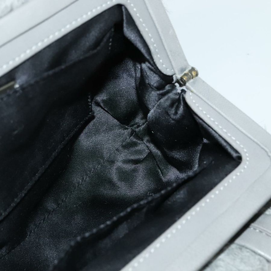 【日本直送】BOTTEGA VENETA 手提包 皮革 灰色 正品 135568-16