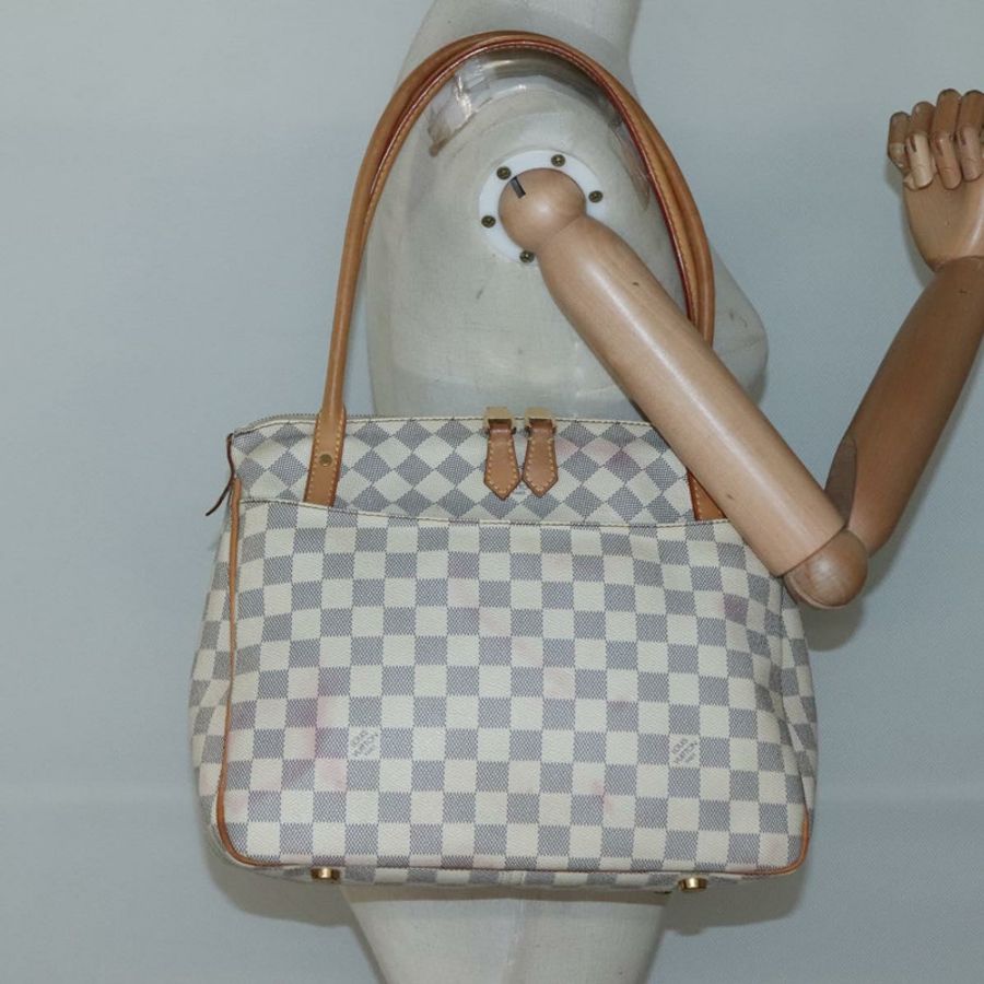 【日本直送】路易威登 Damier Azur Figeri PM 肩背包 N41176 LV Auth 135424-24