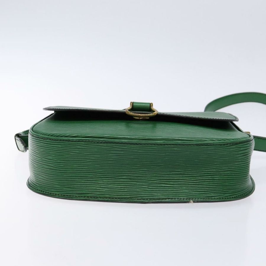 【日本直送】路易威登 Epi Saint Cloud GM 單肩包 綠色 M52194 LV 正品 134184-4