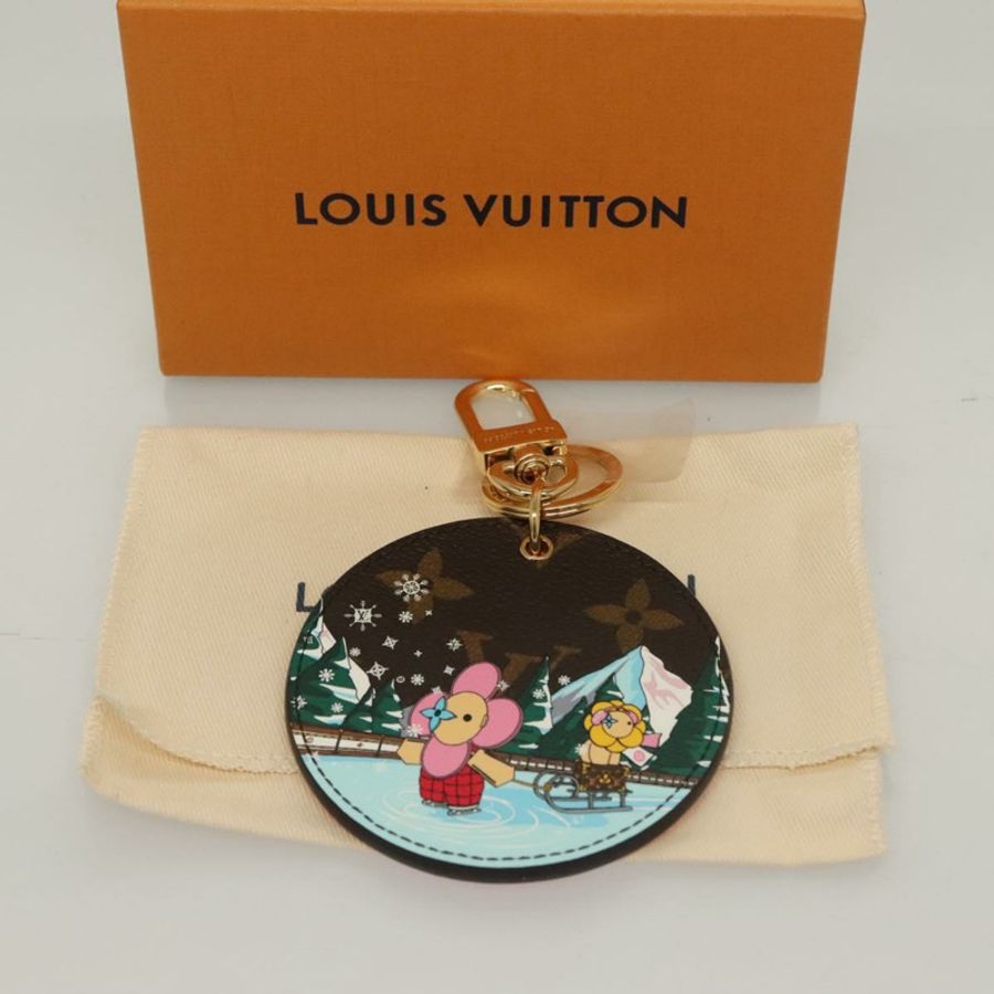 【日本直送】路易威登 Monogram Vivienne Illustre 金色吊飾 M82633 正品 135946-5