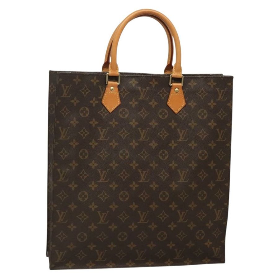【日本直送】路易威登 Monogram Sac Plat 手提包 M51140 LV 正品 134657-0