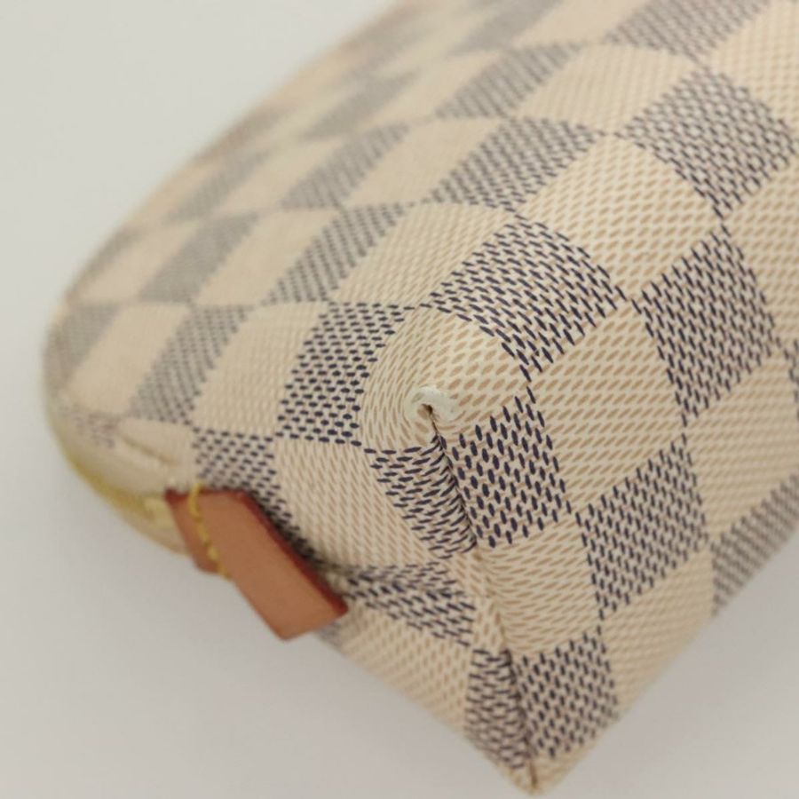 【日本直送】路易威登 Damier Azur Pochette 化妝小包 N60024 LV 正品 BA3528-14