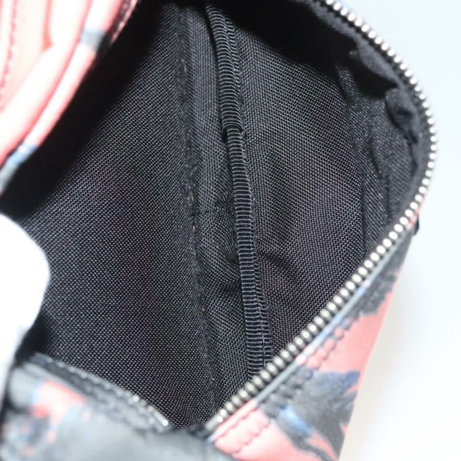 【日本直送】SAINT LAURENT 尼龍粉紅銀色斜背包 Auth bs27374-24