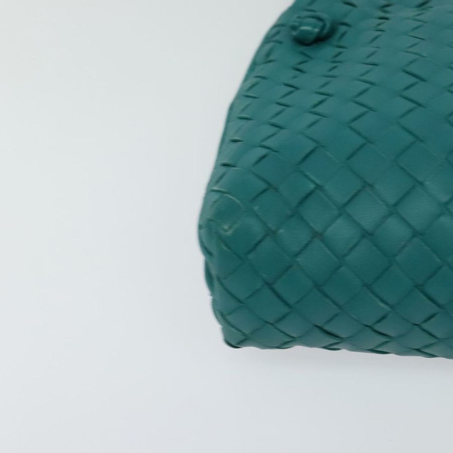 【日本直送】BOTTEGA VENETA INTRECCIATO 單肩包 皮革 綠色 正品 BA3676-8