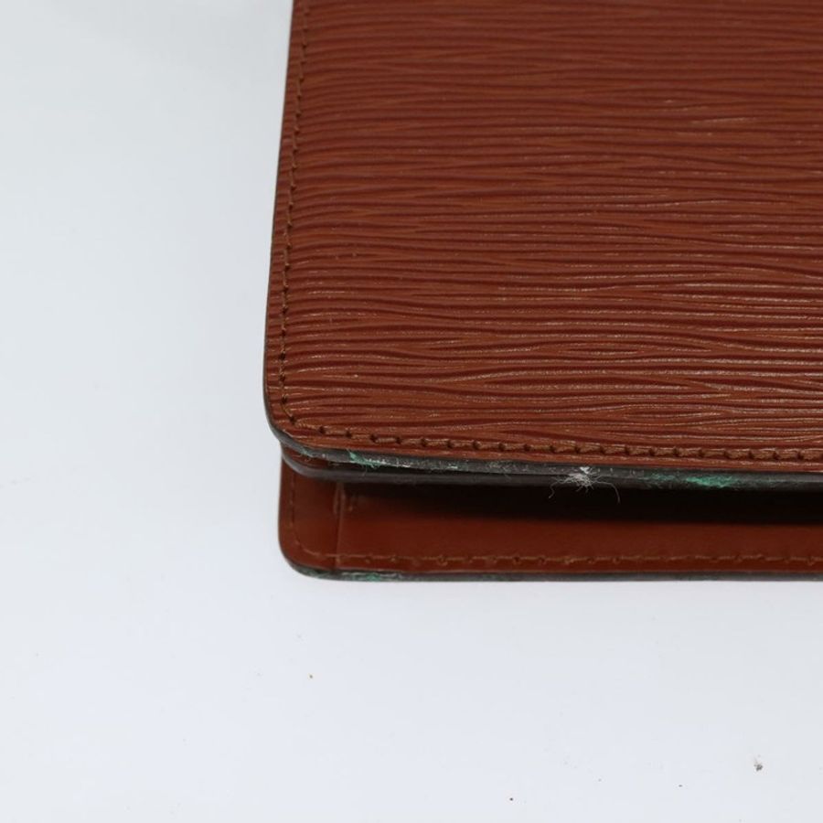 【日本直送】路易威登 Epi Capuchin 棕色肩背包 M52343 LV 正品 BA3920-15