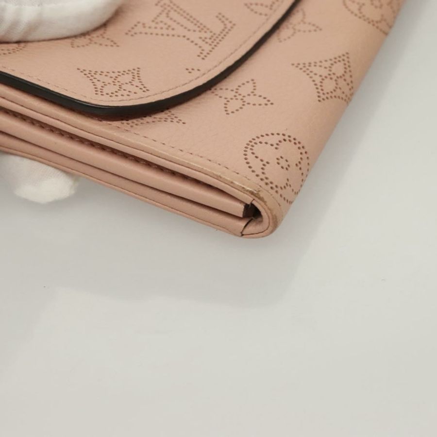 【日本直送】路易威登 Mahina Portefeuille Iris 長版皮夾 粉紅 M60145 LV Auth yk18803-13
