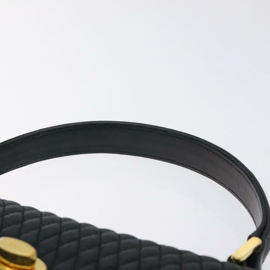 【日本直送】BALLY 手提包 皮革 黑色 金色 正品 am8683-7