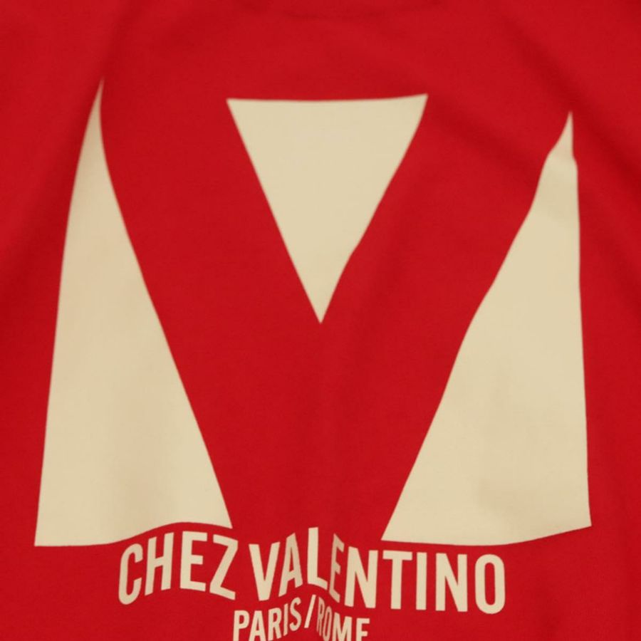 【日本直送】VALENTINO 純棉紅色T卹 正品 ym007M-2