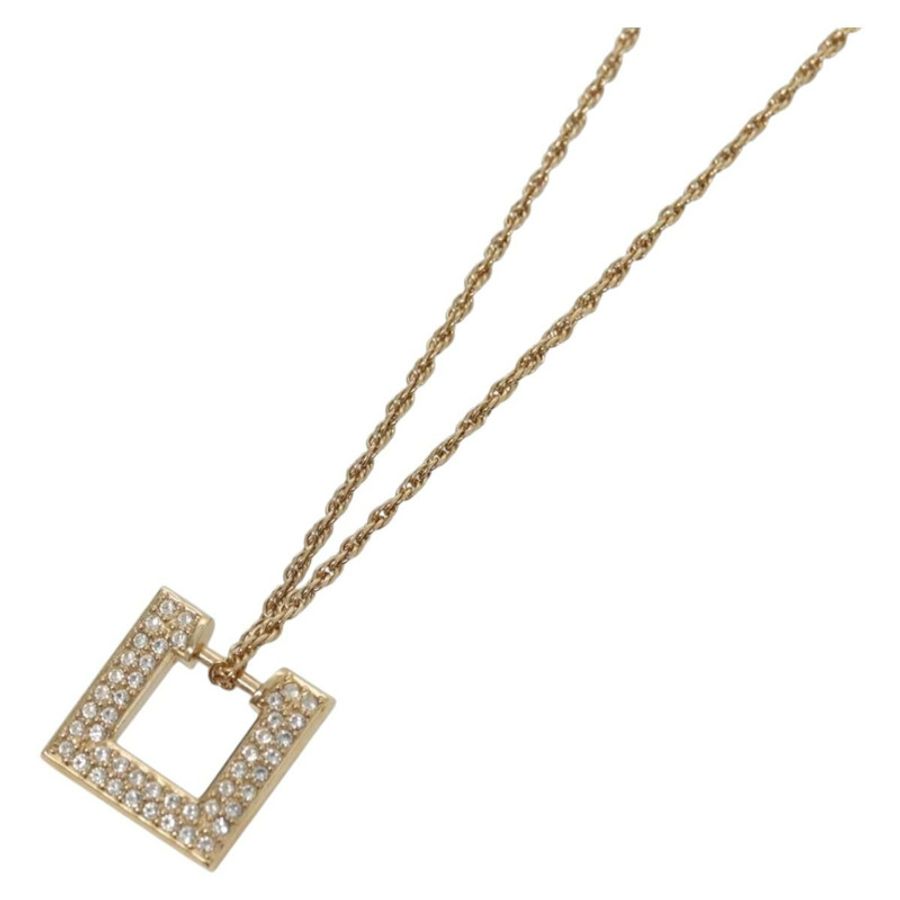 【日本直送】Christian Dior 6 Change 耳環項鍊 金屬金 正品 am8887-2