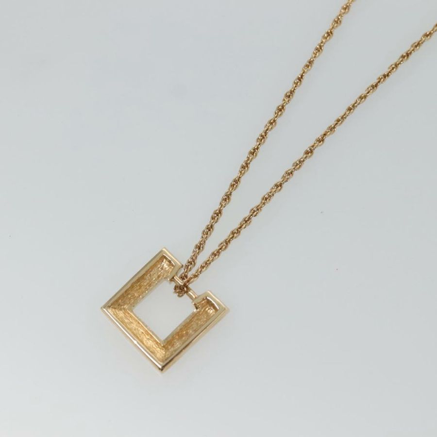 【日本直送】Christian Dior 6 Change 耳環項鍊 金屬金 正品 am8887-5