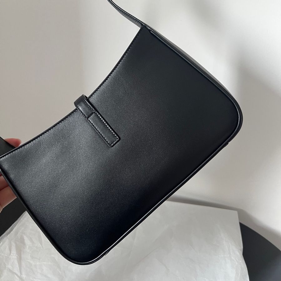 Ysl 黑金hobo中號-4