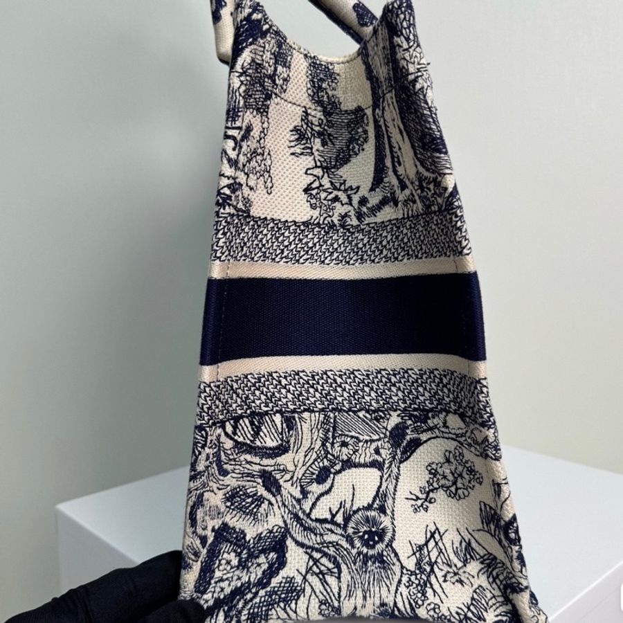 迪奧/Dior 動物園系列刺繡托特 尺寸36x27.5x16.5cm-4