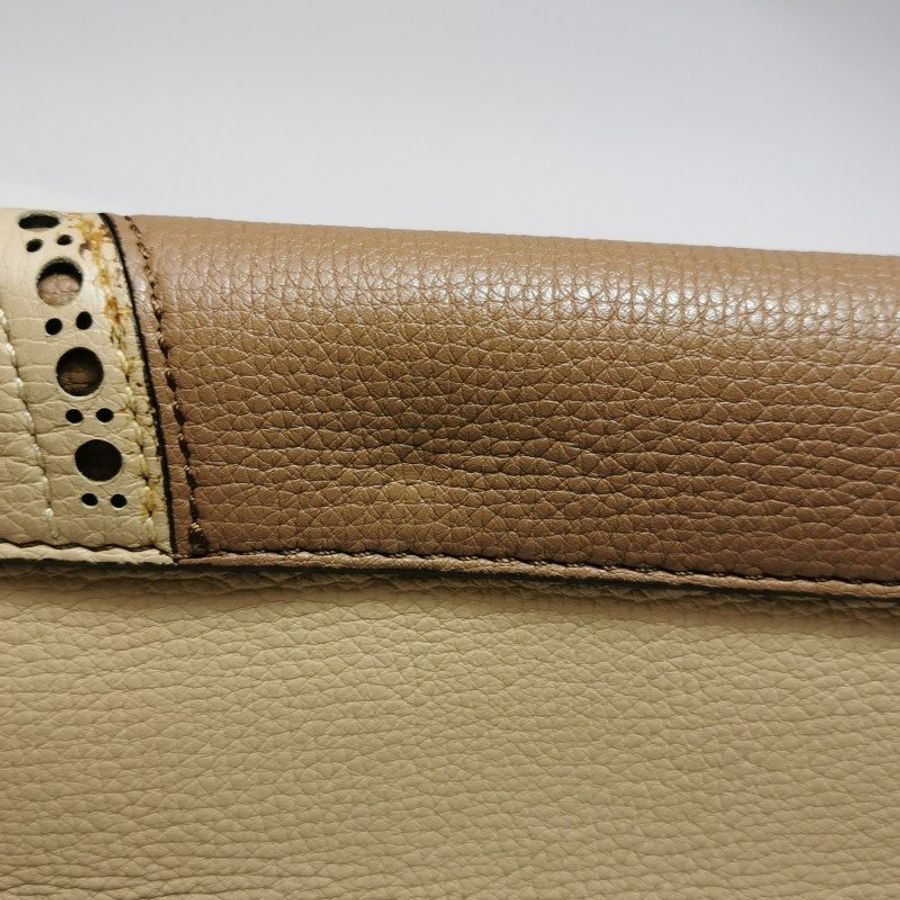 Burberry The Banner 班納 小號 牛皮 拼色 鏤空 流蘇 包邊 斜背包-18