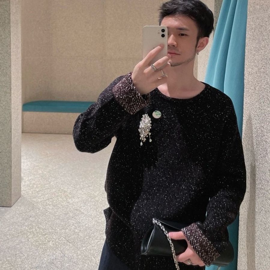 促銷品 Jil Sander Cannolo 鏈條 手提包 黑色-4