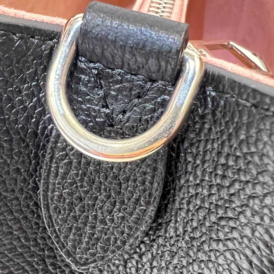 LV 黑Epi Marelle Tote bb 手提斜背包 晶片款-12