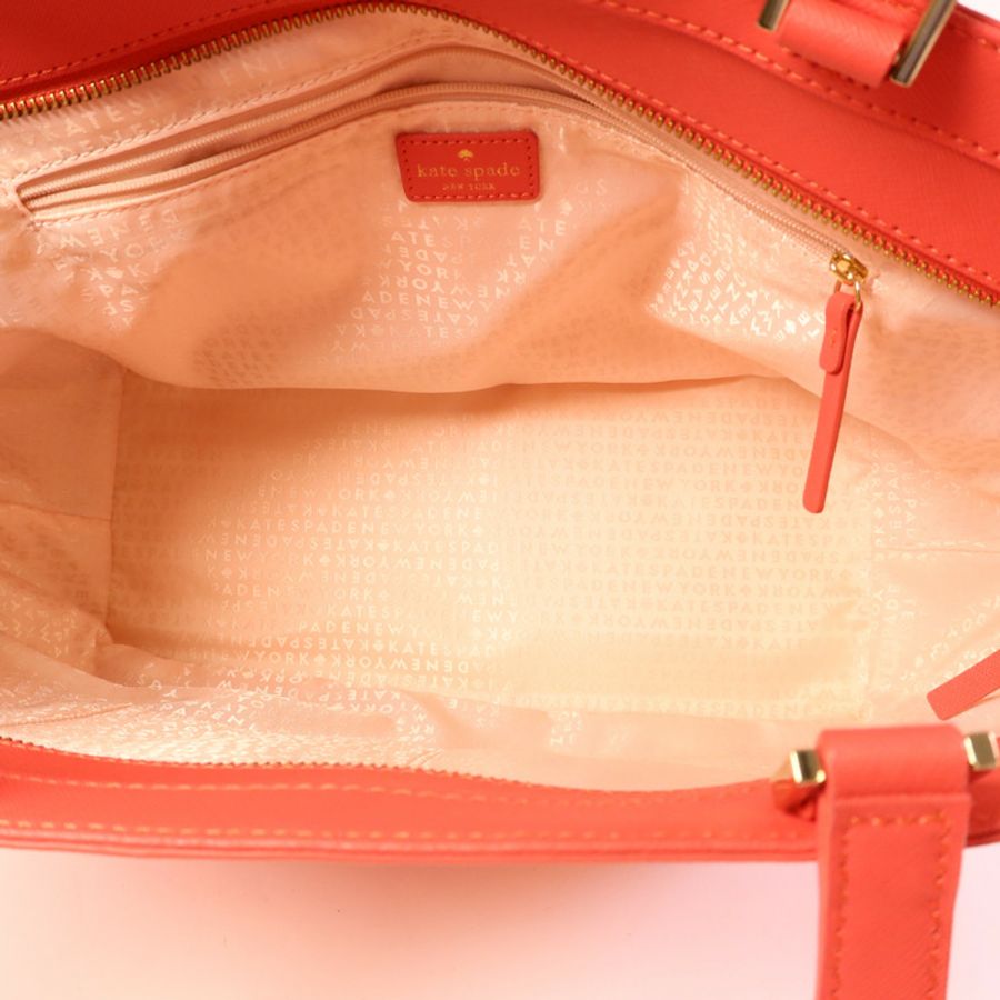 Kate Spade 【激減優惠】塗層帆布Shoulder Tote金扣肩背袋/手挽袋-5