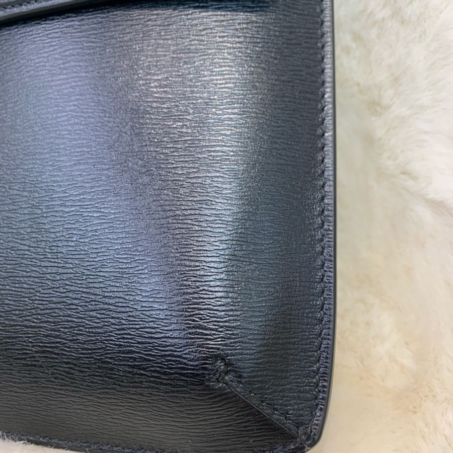 Versace 范思哲黑色牛皮手包 XA531-21