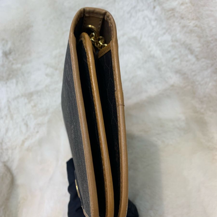 Dior 黑色蜂巢Woc 鏈條包 XB284-4