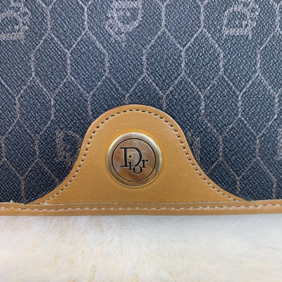 Dior 黑色蜂巢Woc 鏈條包 XB284-11