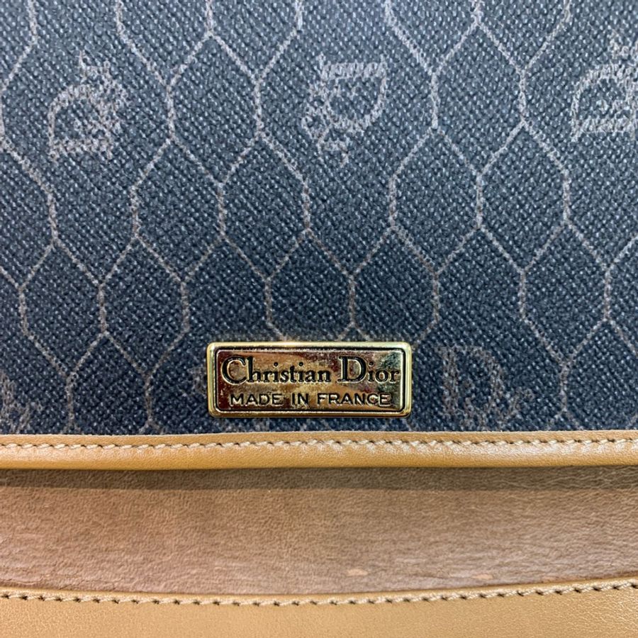 Dior 黑色蜂巢Woc 鏈條包 XB284-12