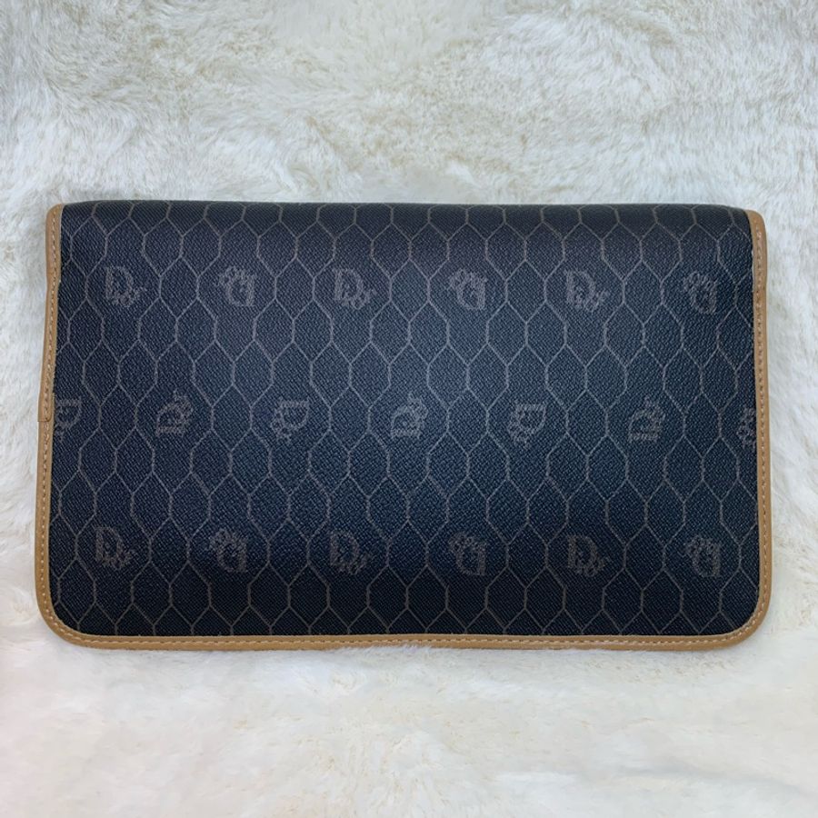 Dior 黑色蜂巢Woc 鏈條包 XB284-13