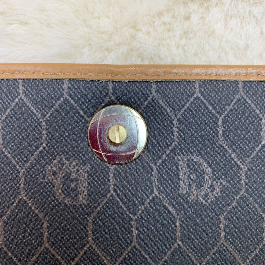 Dior 黑色蜂巢Woc 鏈條包 XB284-31
