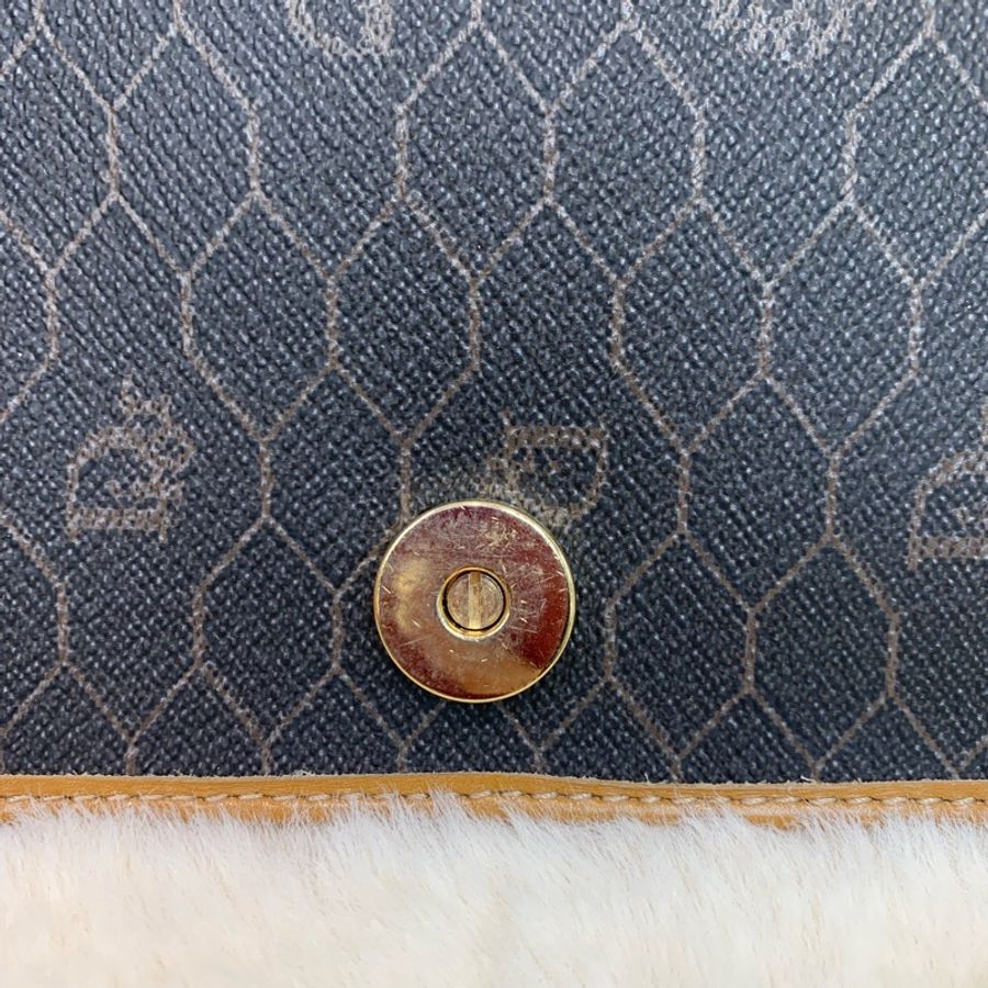 Dior 黑色蜂巢Woc 鏈條包 XB284-32