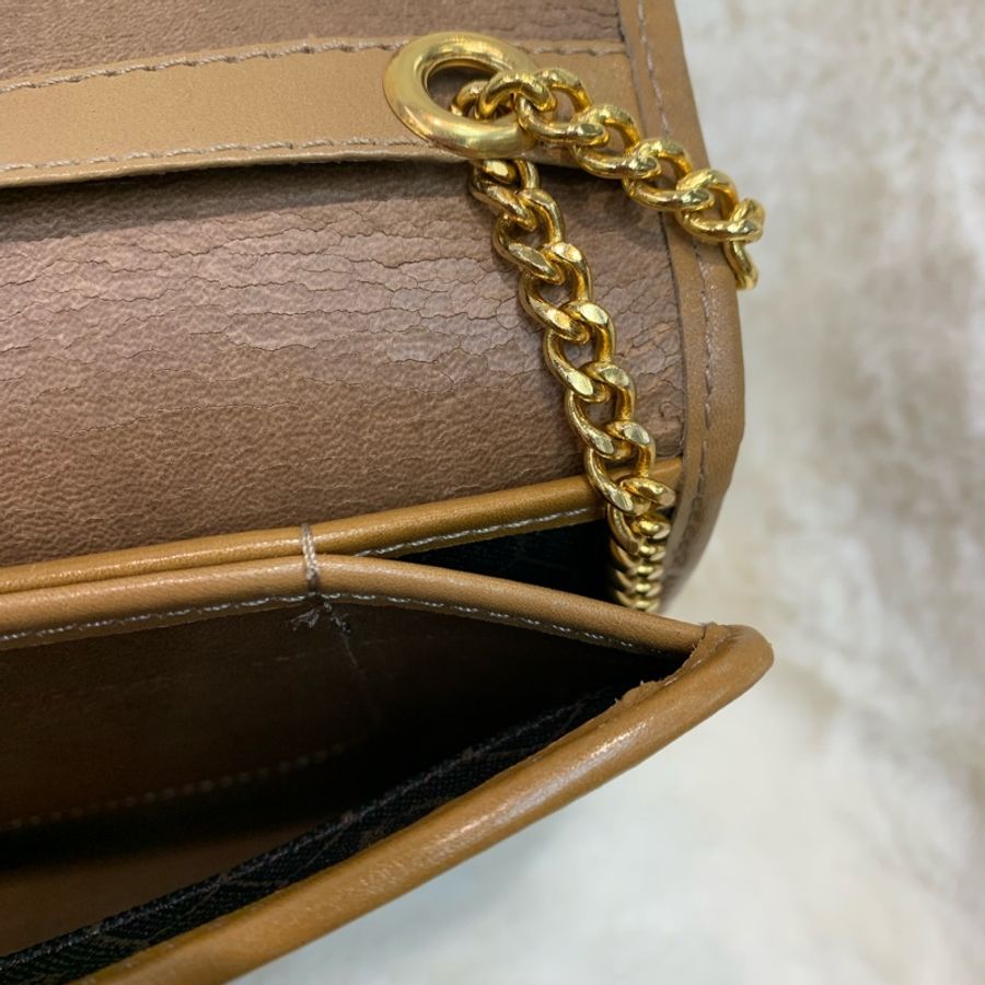Dior 黑色蜂巢Woc 鏈條包 XB284-53