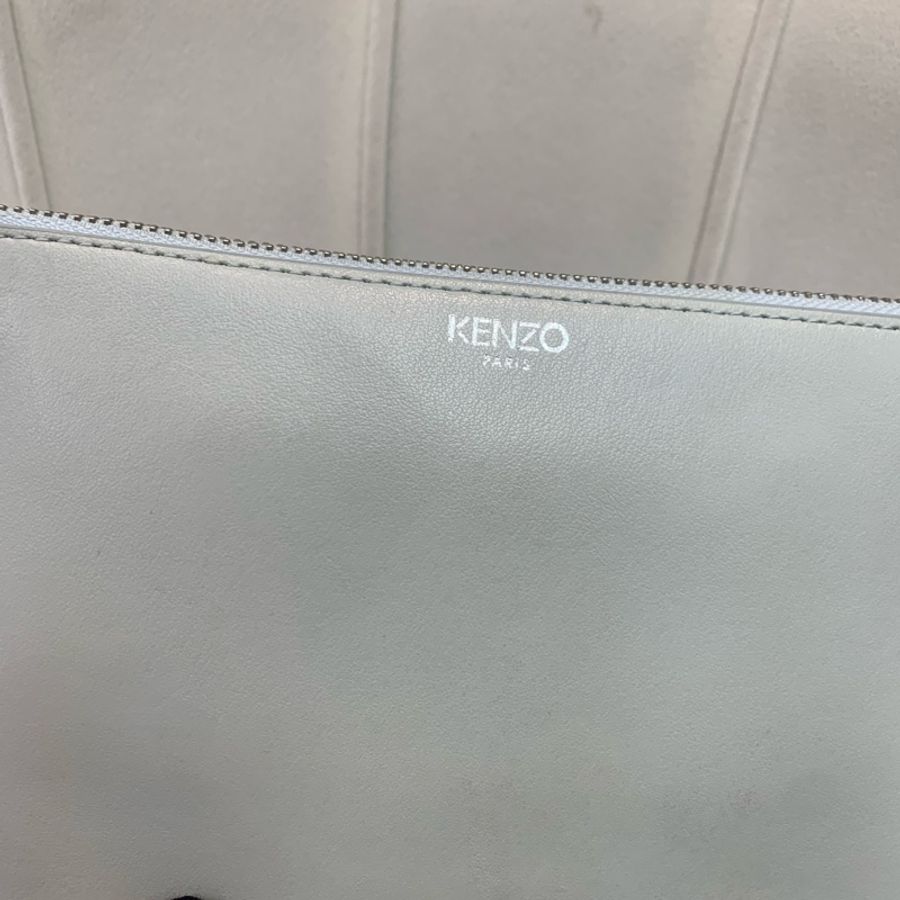 Kenzo 凱卓 粉藍色 眼睛手包XB463-34
