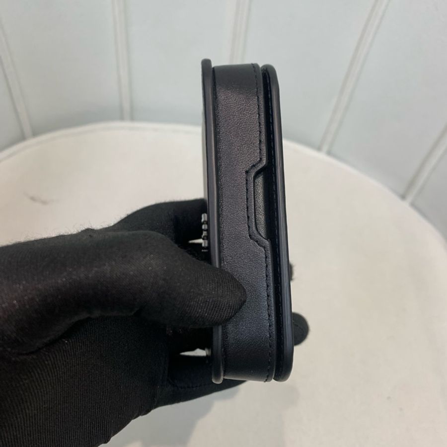 Dior 迪奧黑色牛皮卡包 I401-5