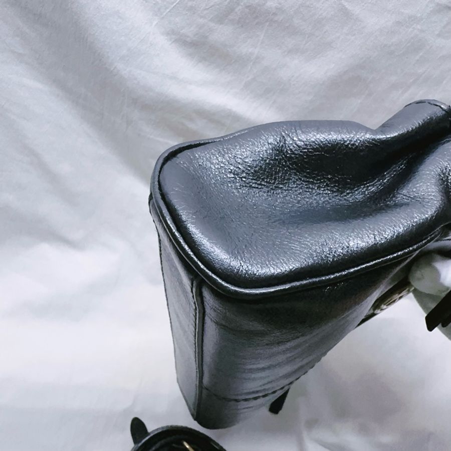 二手Gucci虎頭手拿相機包Shoulder bag Gucci包 Gucci虎頭包 GG Gucci貝殼包-7