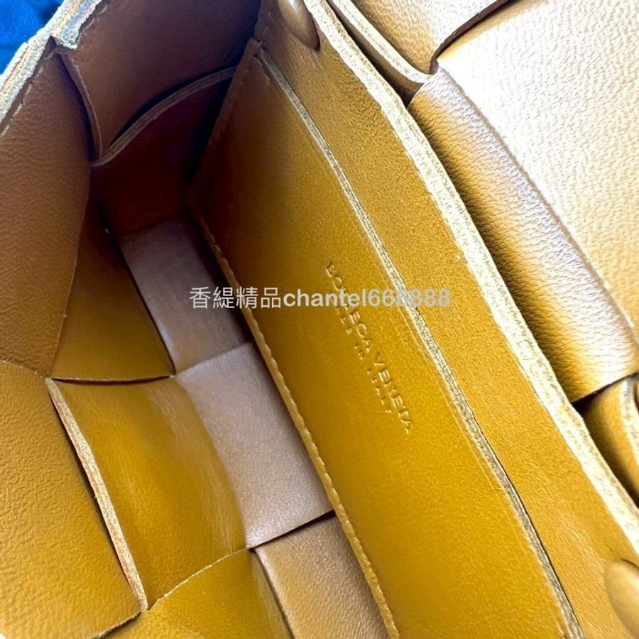 客訂 💗香緹國際精品💗 BV 焦糖色小羊皮 六格-4