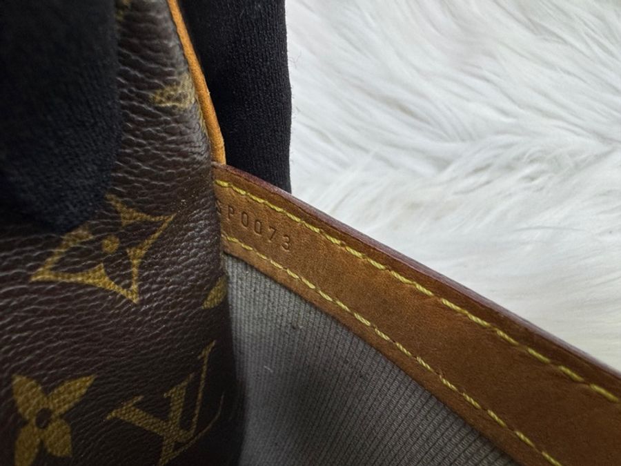 LOUIS VUITTON Monogram Reporter PM金扣肩背袋棕色-11