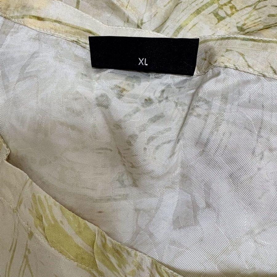 29）Emporio Armani 正品緞面長版上衣 XL號-5