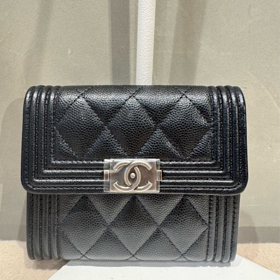 Chanel boy短夾-6