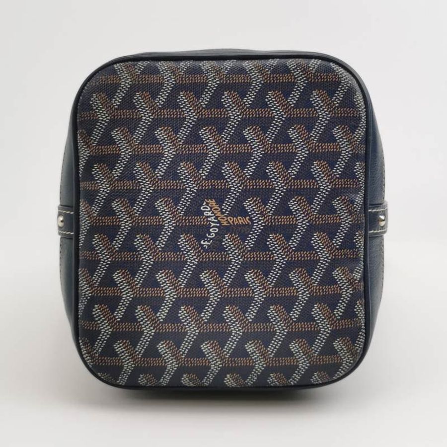 Goyard Petit Flot 小號 牛皮 老花 抽繩 水桶包 單肩包-5