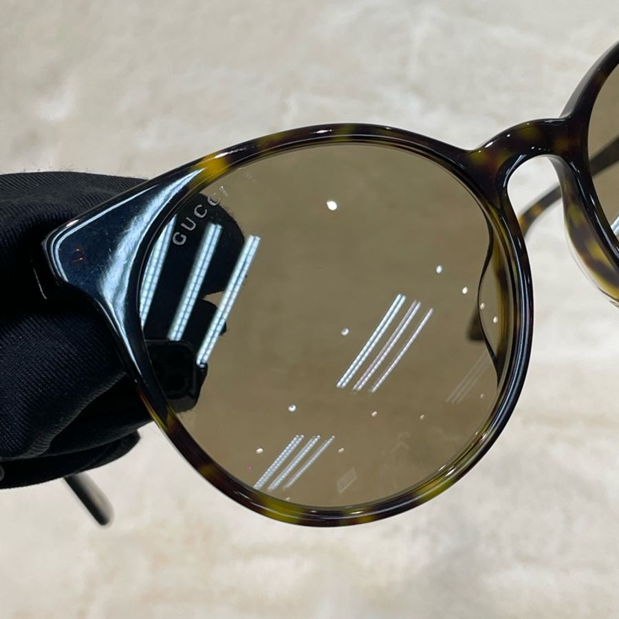 GUCCI 淺咖啡色太陽眼鏡 I624-2
