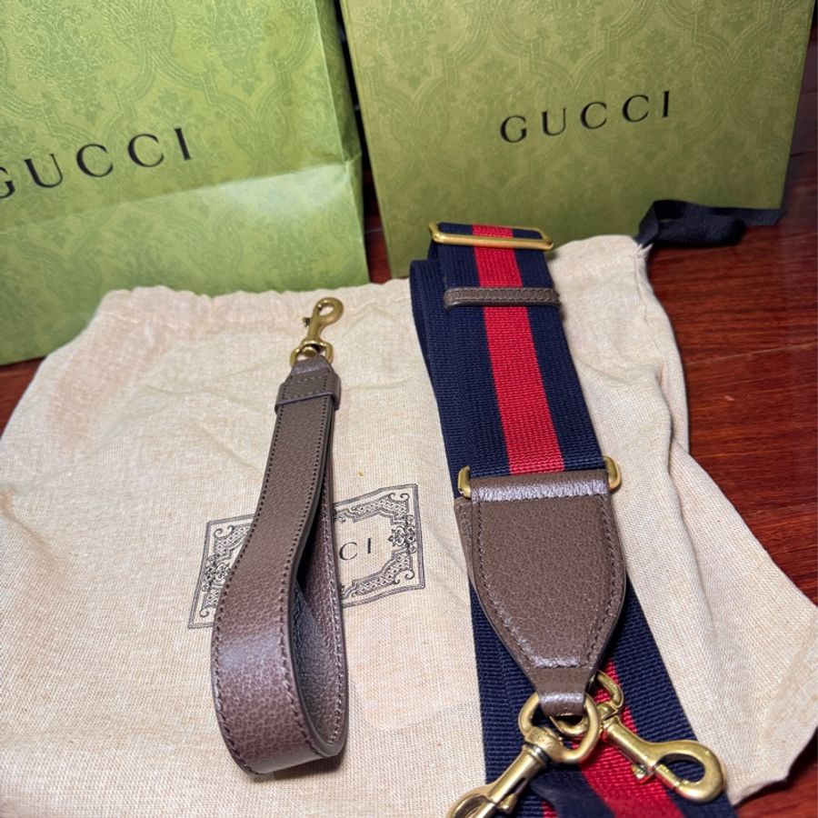 Gucci經典 斜背包郵差包-6