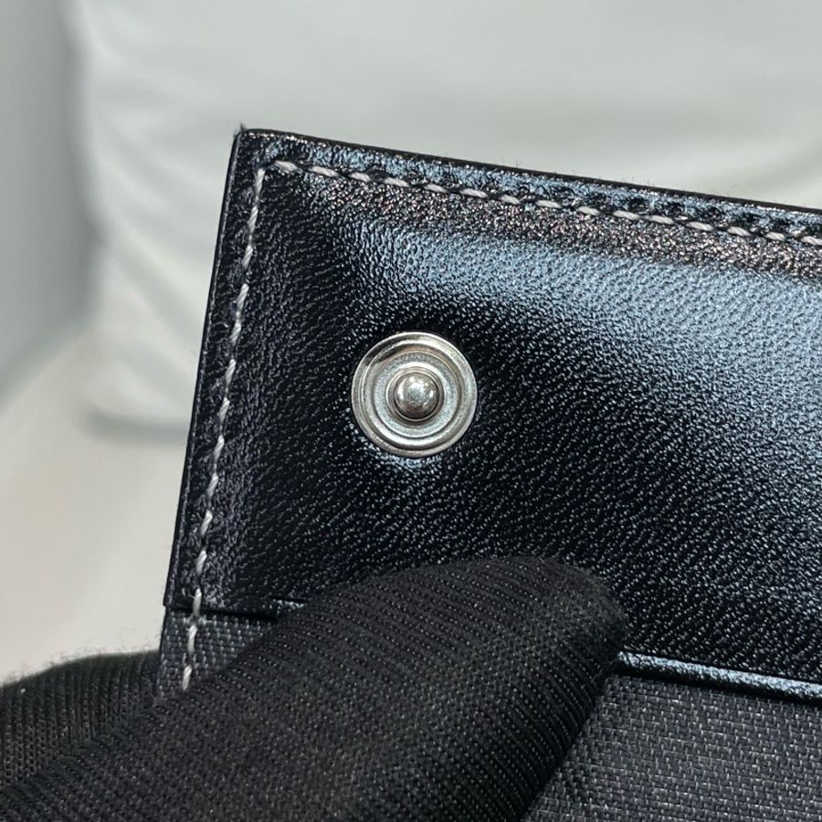 FENDI 深藍色布面鑰匙包 I250-13