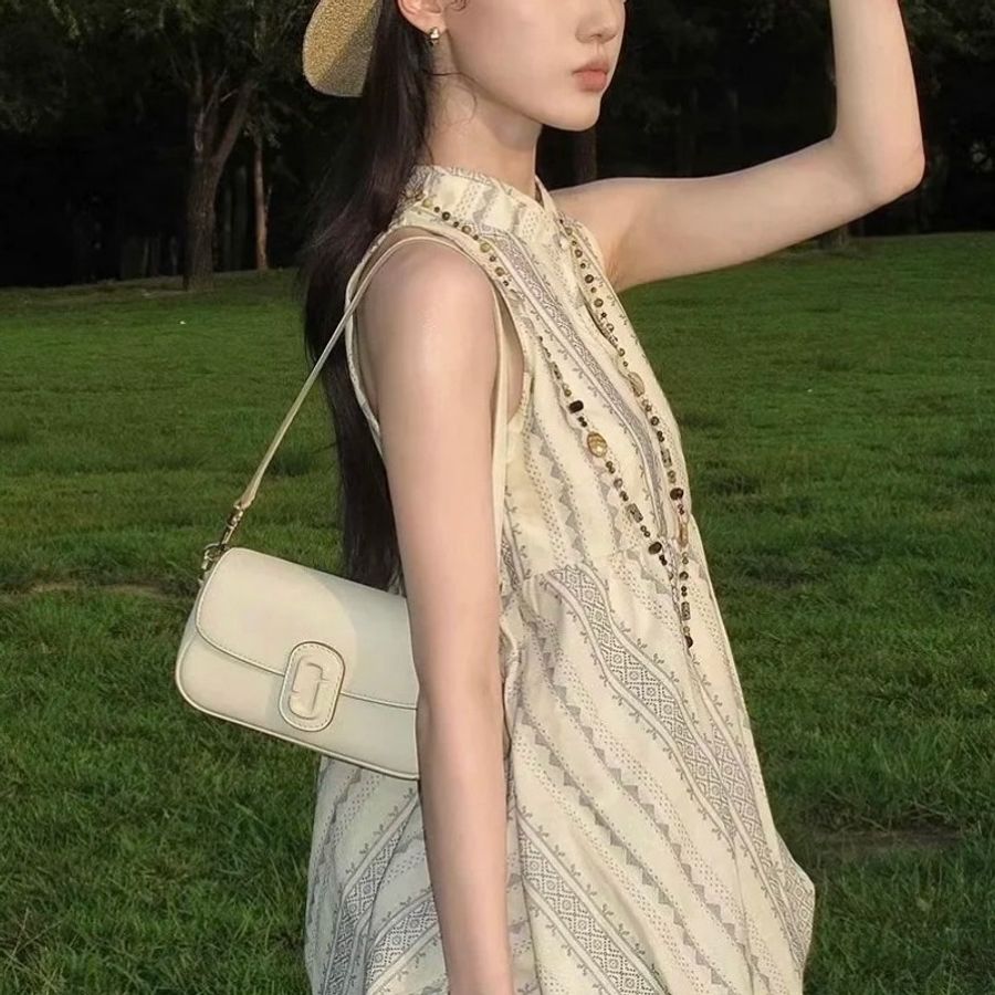 MJ Marc Jacobs the clover 雙背帶 米白色 大款 專櫃款（不可議）-4