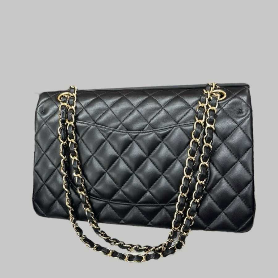 Chanel Lambskin CF25 羊皮金扣-1