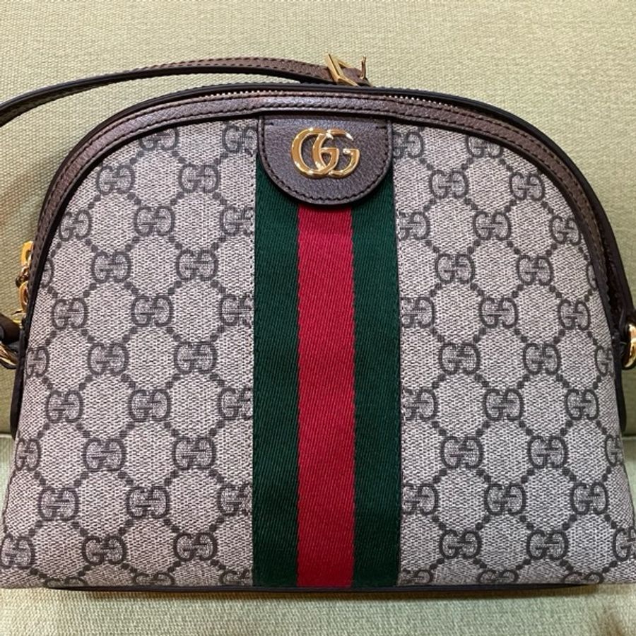 Gucci經典老花貝殼包-0
