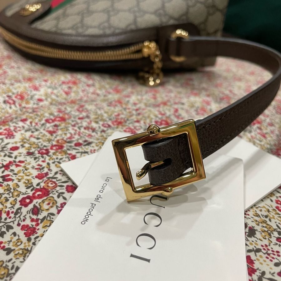 Gucci經典老花貝殼包-24