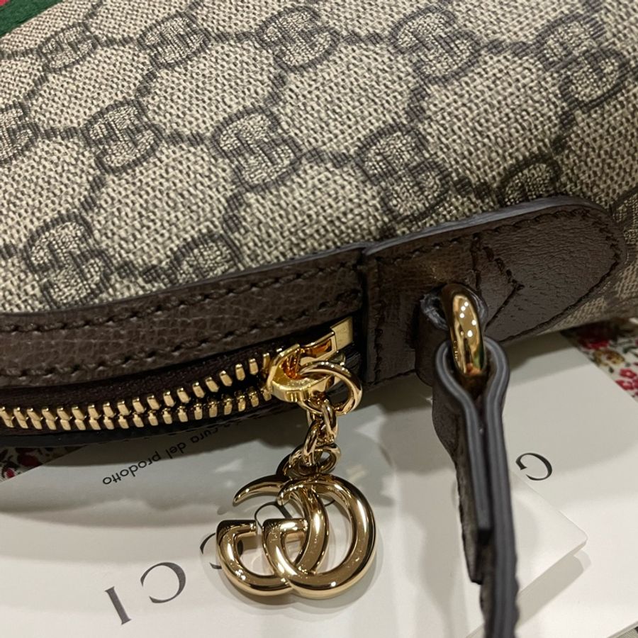 Gucci經典老花貝殼包-25