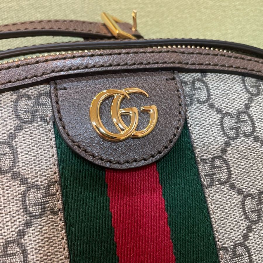 Gucci經典老花貝殼包-29
