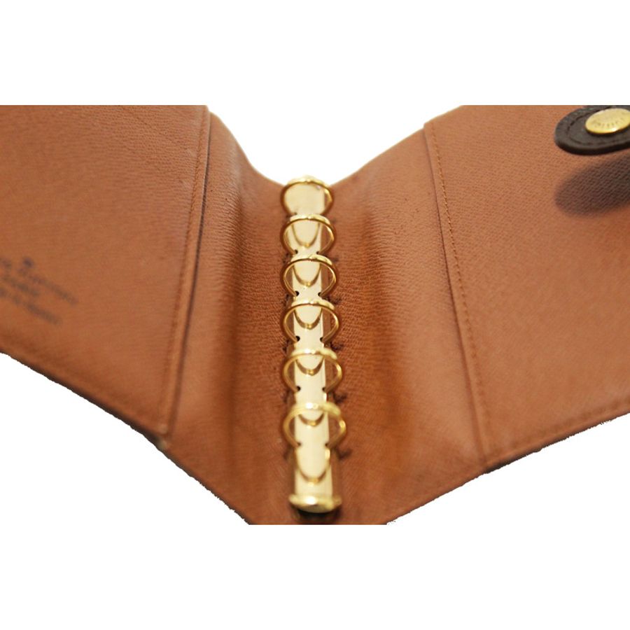 Louis Vuitton Monogram Canvas Small Ring Agenda Cover-12