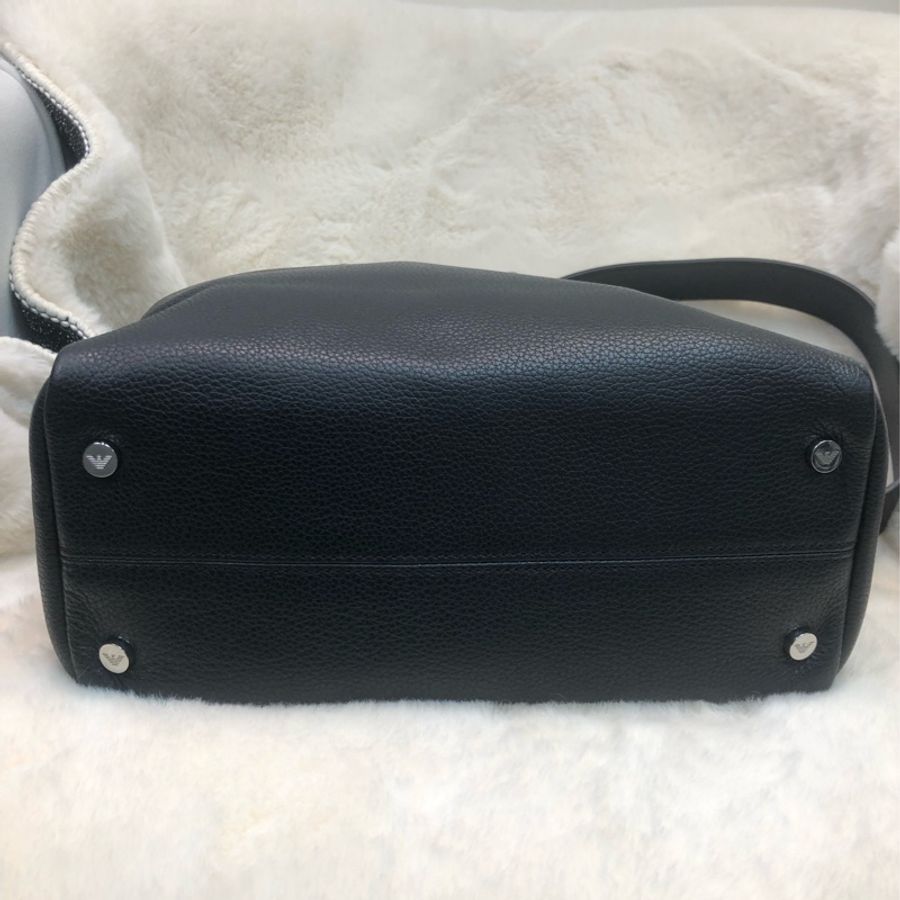 Armani 黑色Tote Bag 2Way XA210-4