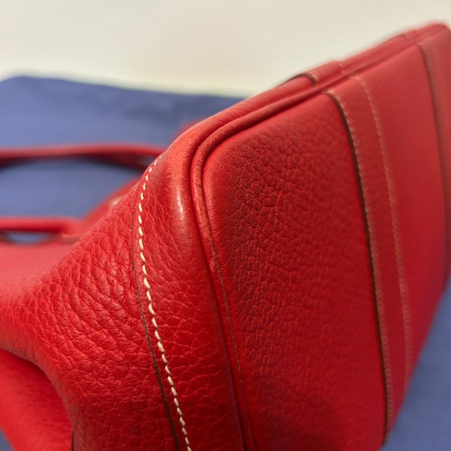 HERMES Garden Party 36 | 銀扣 Taurillon Clemence(TC)小公牛皮革-24
