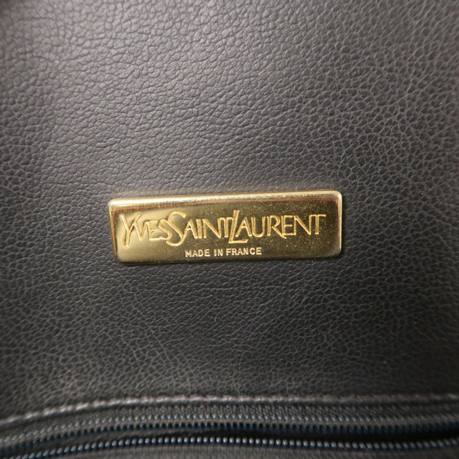 SAINT LAURENT 【激減優惠】牛皮皮革Hand Bag金扣手挽袋-5